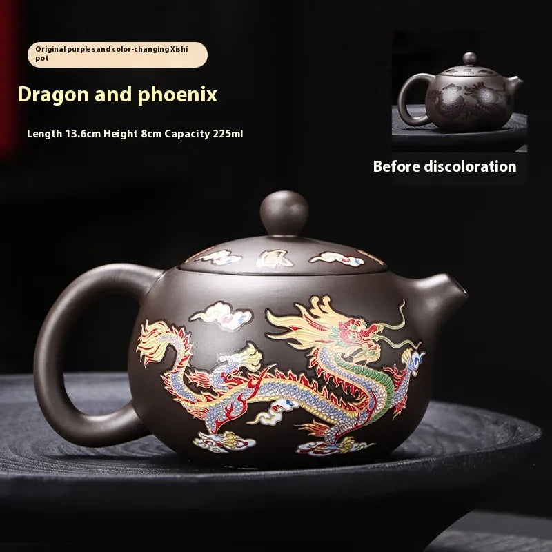 Color Changing Ceramic Teapot - Magical and Elegant