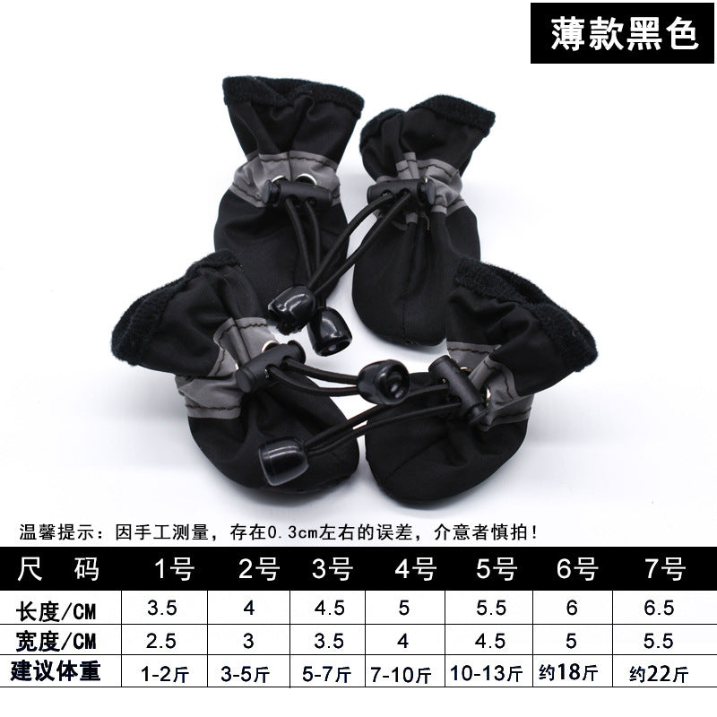 Botines Impermeables Antideslizantes para Perro