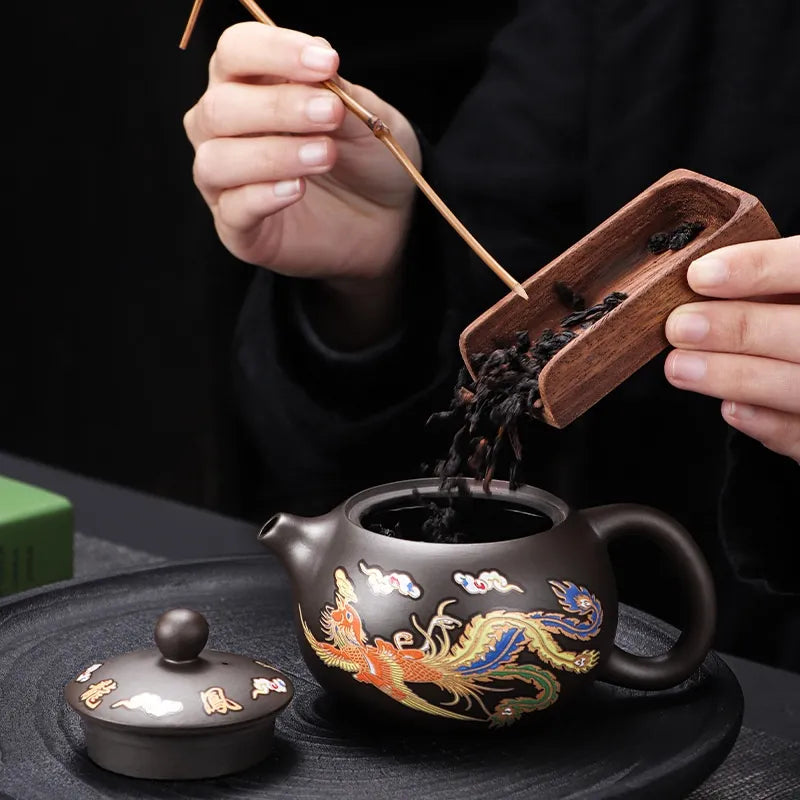 Color Changing Ceramic Teapot - Magical and Elegant