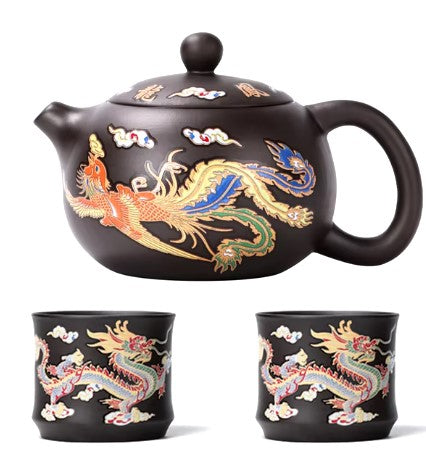 Color Changing Ceramic Teapot - Magical and Elegant