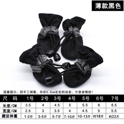 Botines Impermeables Antideslizantes para Perro