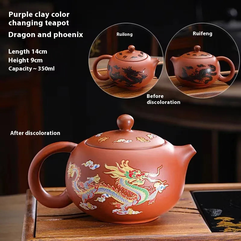 Color Changing Ceramic Teapot - Magical and Elegant
