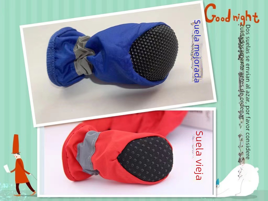 Botines Impermeables Antideslizantes para Perro